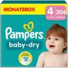 Pampers - Baby-Dry Grösse 4, 204stk