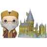 Funko - Dumbledore Mit Hogwarts, Multicolor