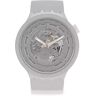 Swatch - Analoguhr, Big Bold Bioceramic C-Grey, 47mm, Grau