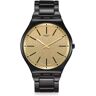 Swatch - Analoguhr, Dashing Slate, 42mm, Black