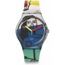 Swatch - Analoguhr, X Tate Gallery Leger'S Two Women Holding Flowers, 41mm, Multicolor