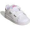 Adidas - Sneakers, Low Top, Advantage Cf I, 23, Weiss