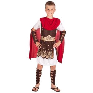 BOLAND Kostüm für Jungen Gladiator 128-140 Rot