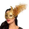 Boland - Augenmaske Venice Prezioso Gold, Kostüm Für Erwachsene, One Size, Gold