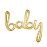 Anagram - Folienballon Schriftzug Baby, Gold