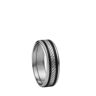 Bijoux Jourdan - Ring, Acier Tyr, 58, Silber