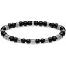 Thomas Sabo - Armband, Sterling Silver, 19cm, Black