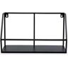 Manor - Wandregal, 53x20x30.5cm, Black