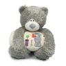 Sutex Teddybär Mit Decke 13cm Grau