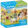 Playmobil - 71444 Junger Schäfer Schafen, Multicolor