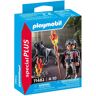 Playmobil - 71482 Krieger Mit Wolf, Multicolor