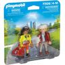 Playmobil - 71506 Sanitäterin Mit Patient, Multicolor