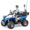 Bruder Polizei-Quad Mit Polizist Und Ausstattung 16cm Multicolor