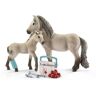 Schleich - 42430 Set Erste Hilfe + Pferde Isländer, Multicolor