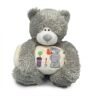 Sutex - Teddybär Mit Decke, 13cm, Grau