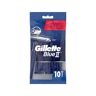 Gillette - Blueii Einwegrasierer Für Männer X 10, 10 Pieces