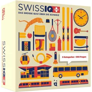 Helvetiq SwissIQ Plus - Das grosse Quiz über die Schweiz, 990 Fragen