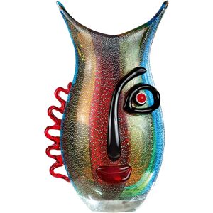 GILDE GLAS art Tischvase »Red Vista«, (1 St.) bunt