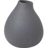 BLOMUS Dekovase »NONA, aus Porzellan«, (1 St.), Vase in aussergewöhnlicher... grau (pewter)