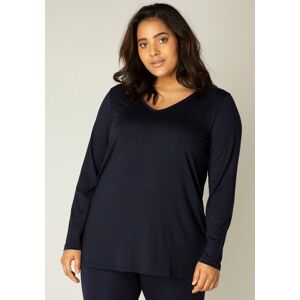 Base Level Curvy Langarmshirt »Alize« navy dark blue  50