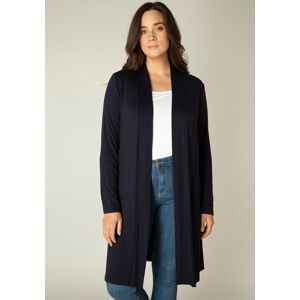 Base Level Curvy Longstrickjacke navy dark blue  54 (56)