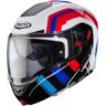 Caberg Motorradhelm »Horus X« weiss/schwarz-blau-rot  M   Kopfumfang: 57 cm - 58 cm