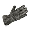 NERVE Motorradhandschuhe »Dark Leather« schwarz  M