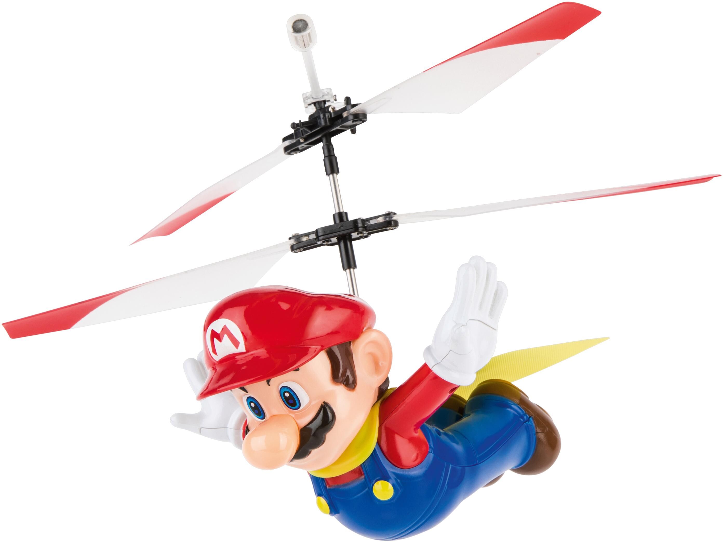 Carrera® RC-Helikopter »Carrera® RC Flieger Super Mario™, Flying Cape Mario™« bunt