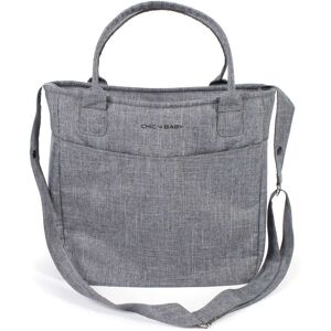 CHIC4BABY Wickeltasche »Gala, jeans grau« grau  B/H/T: 40 cm x 35 cm x 15 cm