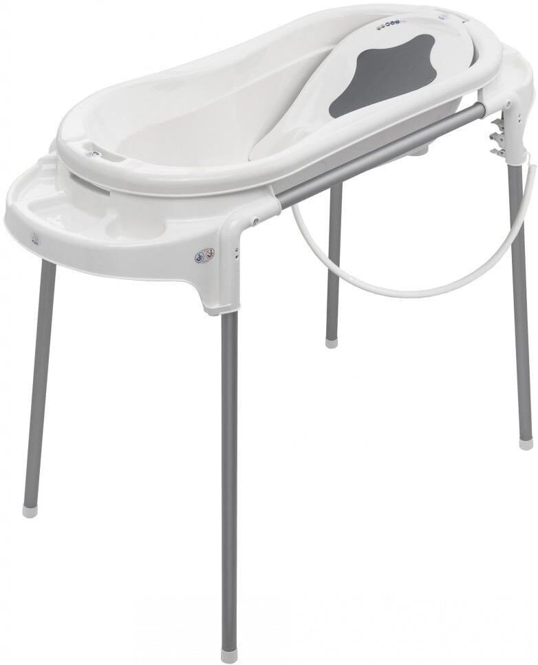 Rotho Babydesign Babybadewanne »TOPXtra Badestation, weiss«, auf dem Boden... weiss