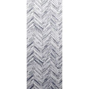 Komar Vliestapete »Herringbone« grau  B/L: 1 m x 2,5 m