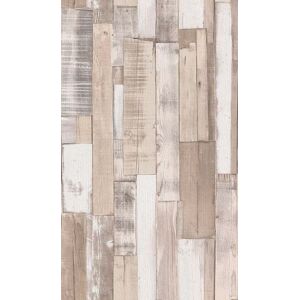 Rasch Papiertapete »Selection«, gemustert-Holz beige/natur  B/L: 0,53 m x 10,05 m
