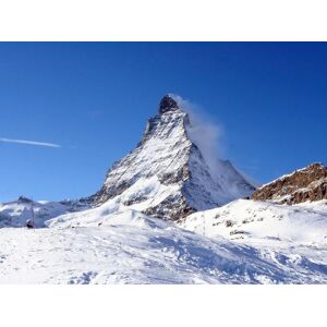 Papermoon Fototapete »Schneeberg« bunt  B/L: 4,00 m x 2,60 m