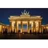 Papermoon Fototapete »Brandenburg Gate« mehrfarbig  B/L: 2,5 m x 1,86 m