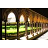 Papermoon Fototapete »Saint Michel Cloister« mehrfarbig  B/L: 5 m x 2,8 m