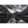 Papermoon Fototapete »Photo-Art MARCO TAGLIARINO, BRAIES 'GRAUSTUFEN'« bunt  B/L: 2,50 m x 1,86 m