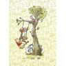 Komar Vliestapete »Winnie the Pooh in the wood« gelb/braun  B/L: 200 m x 280 m