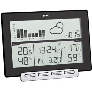 TFA Dostmann Innenwetterstation »Meteo« schwarz