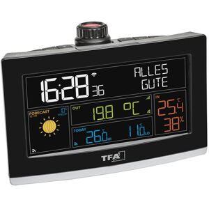 TFA Dostmann Innenwetterstation »View« schwarz