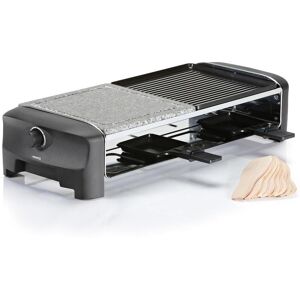 Princess Raclette »Grill und Stone 8er«, 1400 W schwarz