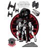 Komar Wandtattoo »Star Wars First Order«, (9 St.) rot/schwarz