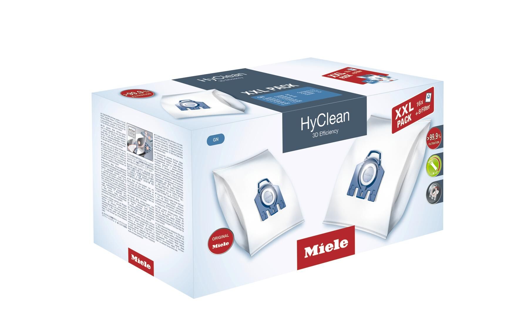 Miele Staubsaugerbeutel »GN HyClean« bunt