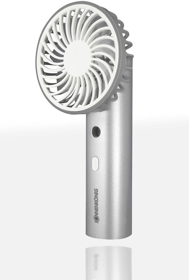 Sonnenkönig Handventilator »Air Fresh Mini Lüfter« grau