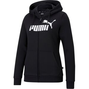 Kapuzensweatshirt »ESS LOGO FULL-ZIP HOODIE FL« Puma Black  XL