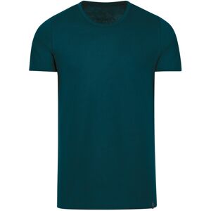 Trigema T-Shirt »TRIGEMA T-Shirt aus Baumwolle/Elastan«, (1 tlg.) saphir  M