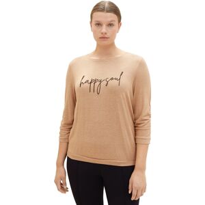 TOM TAILOR PLUS Sweatshirt blush mahogany  54