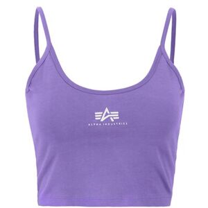 Industries Muscleshirt »ALPHA INDUSTRIES Women - Tank Tops Basic... violet  XS