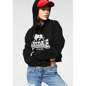 Lonsdale Kapuzensweatshirt »Crop Top ROXETH« schwarz  M (38)