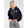 Converse Sweatjacke »WOMEN'S CONVERSE RETRO FULL-ZIP HOO« converse black  S