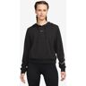 Nike Kapuzensweatshirt »DRI-FIT ONE WOMEN'S HOODIE« BLACK/METALLIC SILVER  XS (32/34)